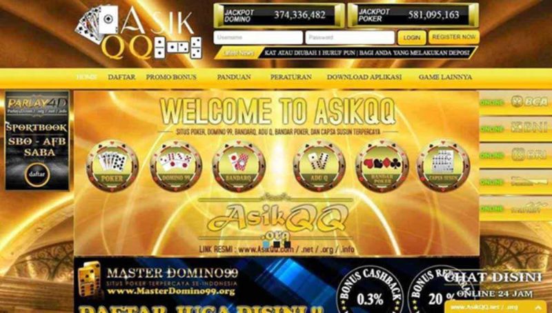 AsikQQ : Agen Judi PKV BDQQ dan AduSakong Terbaik di Indonesia